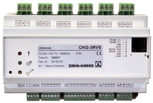 Модуль управления ZIEHL-ABEGG UNIcon - CKG-3RVE